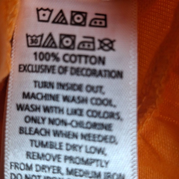 Spooky Night Orange Halloween Graphic Sequins Fantasy T-Shirt Size XS (4) - Picture 6 of 7